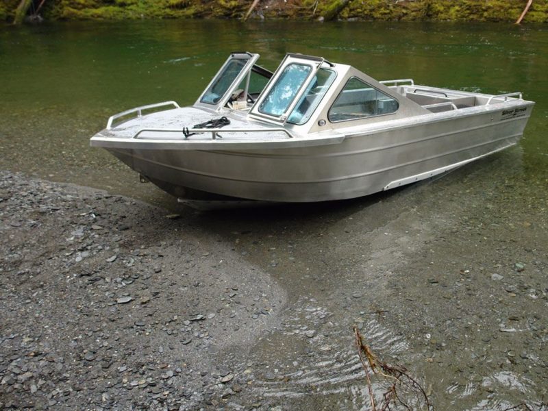 Chena River deliveries by boat